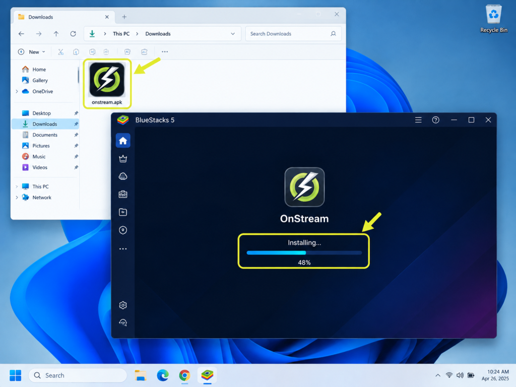 OnStream APK for PC