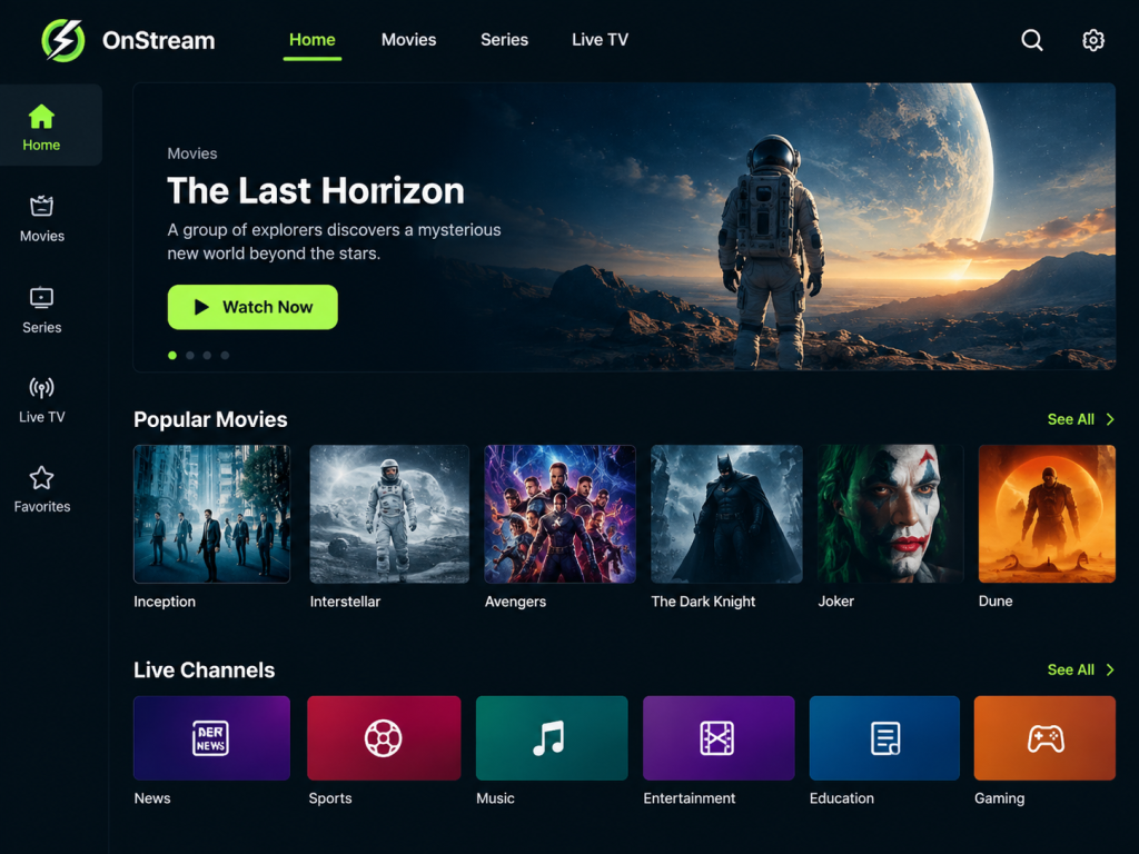 OnStream APK for PC