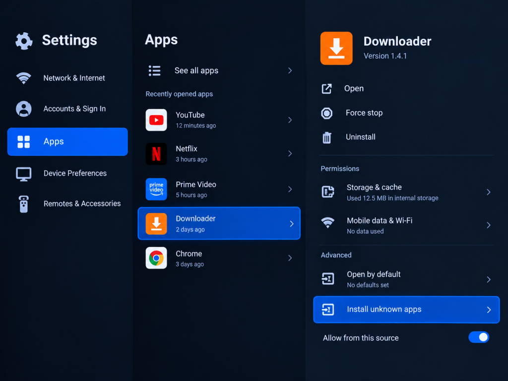 Install OnStream APK With Downloader