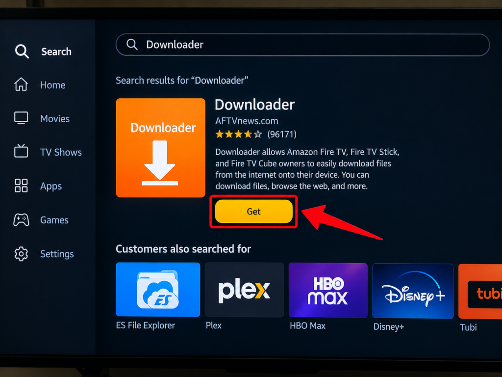 Install OnStream on FireStick