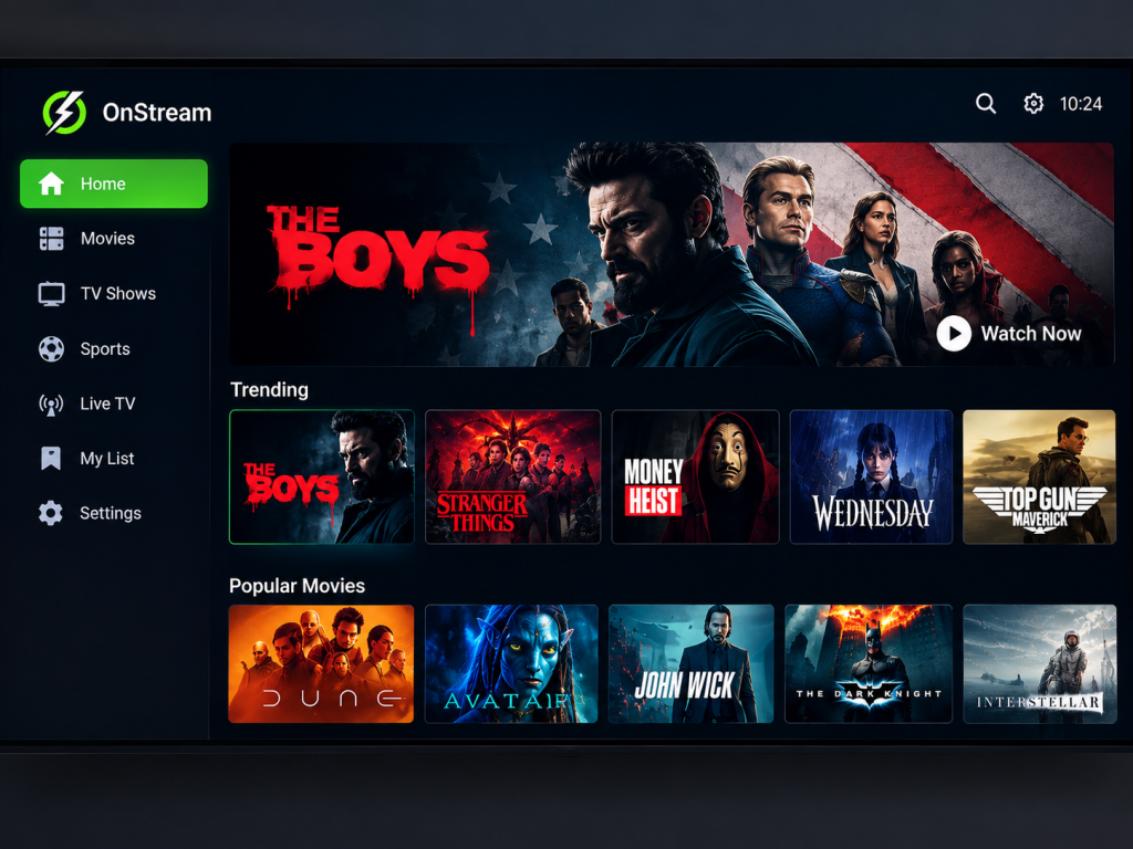 Install OnStream on FireStick