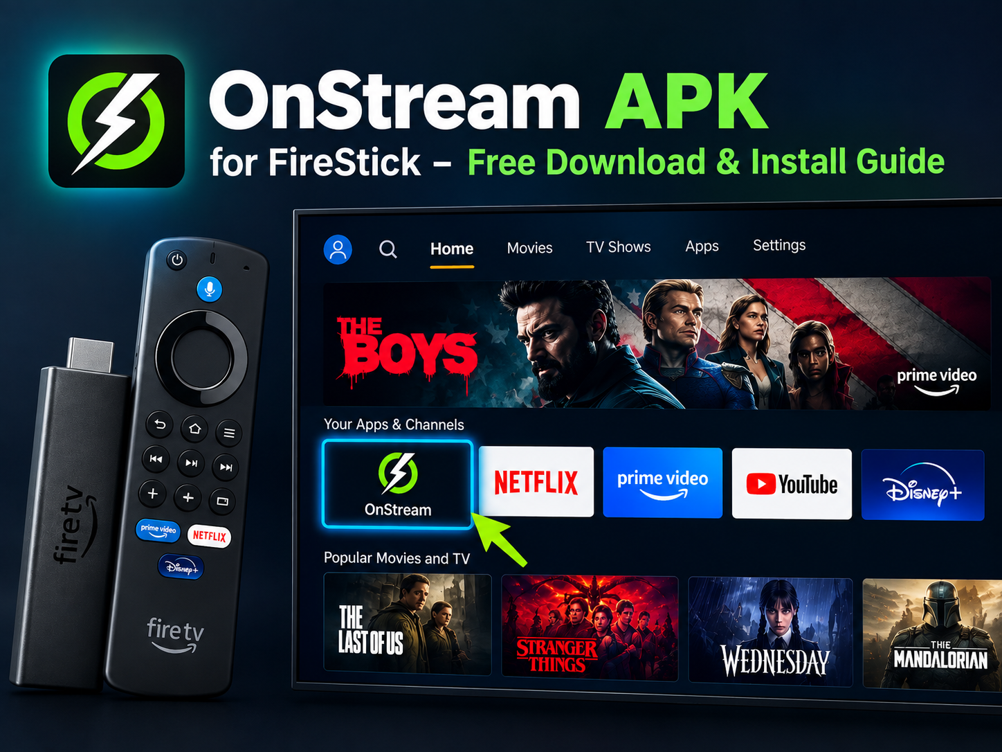 OnStream APK for FireStick – Free Download & Install Guide