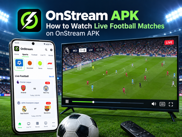 How to Watch Live Football Matches on OnStream APK