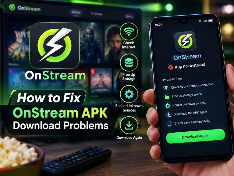 How to Fix OnStream APK Download Problems
